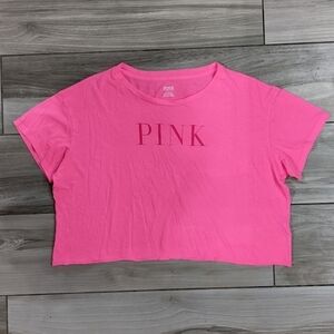 🧡 PINK Victoria's Secret Crop Top